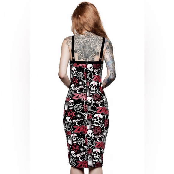ROB ZOMBIE: DEMONOID
MIDI DRESS(BLACK) M - Picture 3 of 8